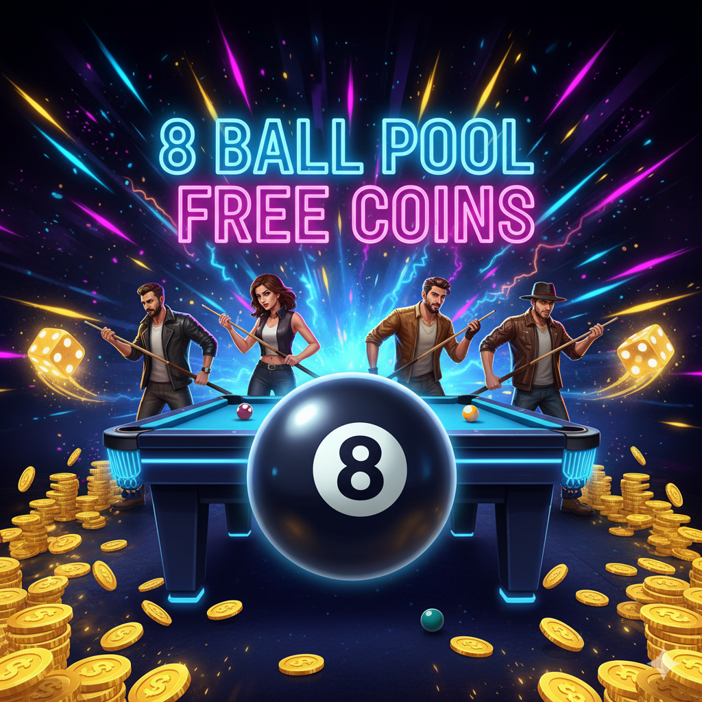 100% Working Methods to Claim 8 Ball Pool Free Coins Every Day Safely